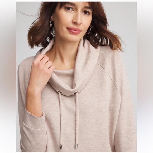 Chico's Tops - Chico's Super Soft Cowl Neck Sweater
